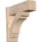 Ekena Millwork Merced Block Smooth Outlooker, Douglas Fir, 7 1/2"W x 22"D x 22"H OUT08X22X22MRC05SDF - alternate 1